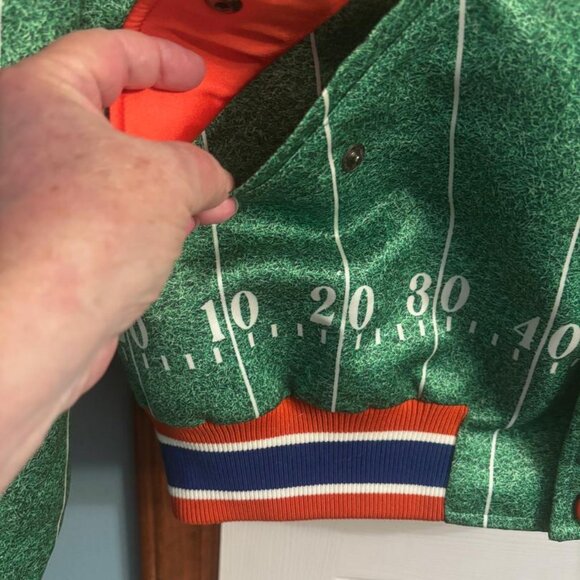 Dolce Gabbana Men's Bomber Jacket for Neiman Marcus Green Made in Italy NWOT - Picture 4 of 8